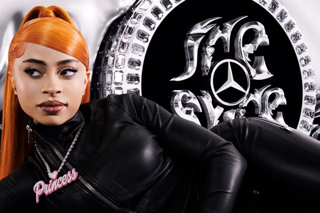 ice spice mercedes benz