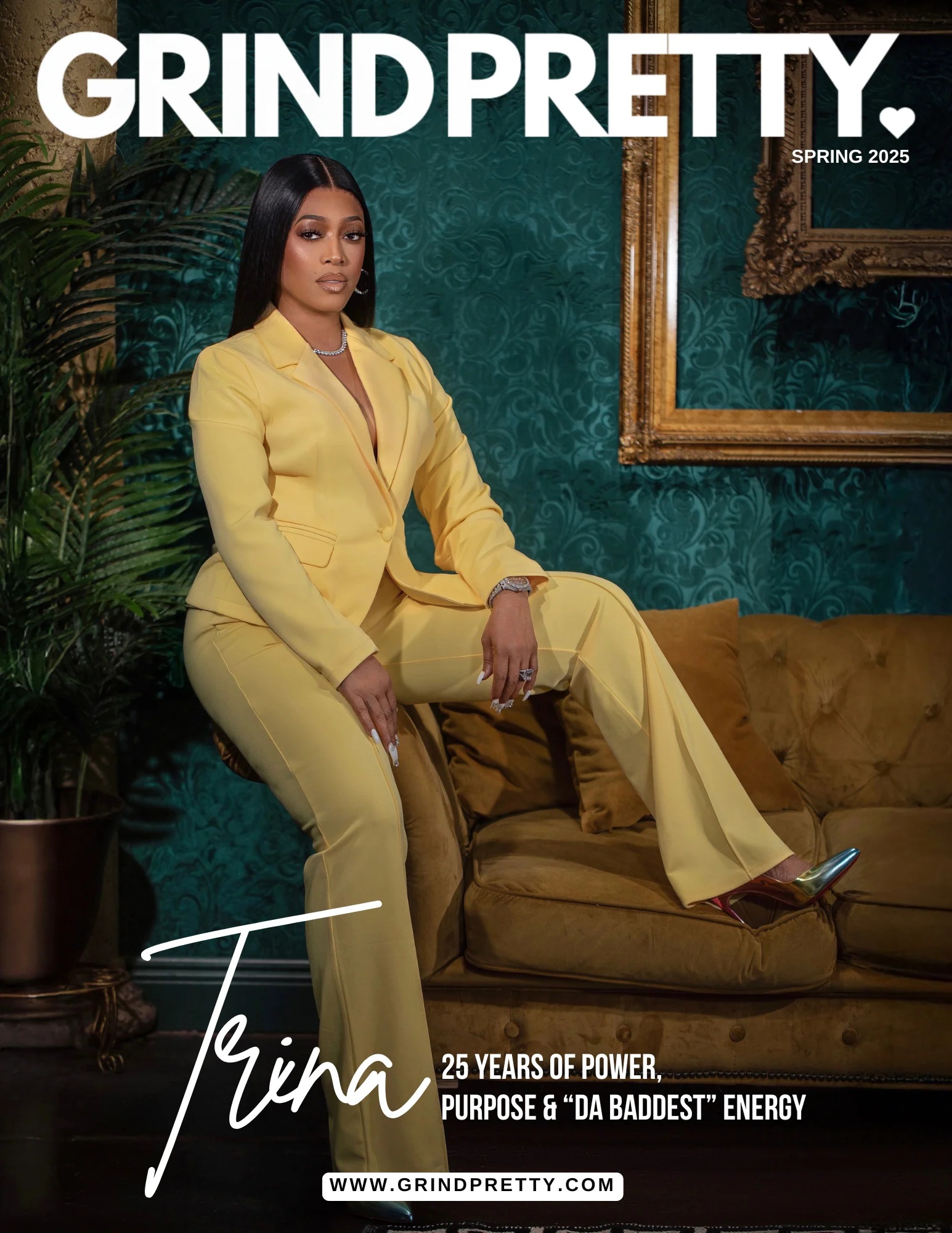 trina rapper 2025 magazine photoshoot